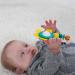 Infantino Spin & Teethe Gummy Yellow Flower Rattle - Teething & Sensory Play Toy - Buy Online on GoSupps.com