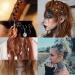 100 pieces Viking Beard Beads - Antique Norse Hair Tube Beads for Hair Braiding - Silver DIY Jewelry Decoration - Buy Online on GoSupps.com