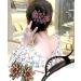 5 Pcs Double Flower Rhinestone Hair Clips - Fancy Crystal Barrettes for Women (Pastoral Style) - Buy Online on GoSupps.com