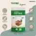 Nortembio Organic Dried Thyme 100g - 100% Natural Leaves, Additive-Free. Ideal for Infusions and Remedies - Buy Online on GoSupps.com