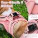 Pink Padded Dog Harness for Small Dogs | Comfortable XS Puppy Harness - Buy Online on GoSupps.com