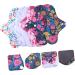 Hemoton 6pcs Washable Menstrual Pads Set | Reusable Period Pads for Women | Durable Mama Cloth | Eco-Friendly Menstrual Hygiene Accessories - Buy Online on GoSupps.com