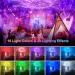 Galaxy Projector with 20 Lighting Modes, HiFi Bluetooth Speaker, White Noise, Remote & Timer - Ideal Bedroom Decor Gift - Black - Buy Online on GoSupps.com
