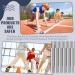 24 Pcs Aluminum Field Track Relay Baton for Students & Athletes - Silver - Buy Online on GoSupps.com