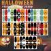 TailaiMei Halloween Nail Wraps Stickers - Horror Style Full Wraps | 10 Sheets with 2 Nail Files for DIY Nail Art Decals - Buy Online on GoSupps.com