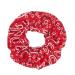 Paisley Bandana Scrunchies 5PCS - Cotton Print Hair Ties for Women - Buy Online on GoSupps.com