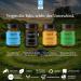 Fluoride-Free Tooth Cleaning Tablets - 85 Vegan Arctic Breath Tablets with Organic peppermint | Natural Plastic-Free Foaming Toothpaste - Buy Online on GoSupps.com