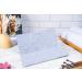 Glamza Hair Straightener Mat & Pouch - Made from Heat Resistant Safety Felt - Ideal for Home & Travel (Light Grey) - Buy Online on GoSupps.com