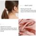 Luxury Silk Skinnie Hair Bobbles Scrunchies - Set of 3 | 100% Pure Mulberry Silk | 22 Momme | Hair Friendly & Elastic | Luxury Diamonds Color - Buy Online on GoSupps.com