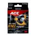 ACE Brand Dual Strap Knee Support Adjustable Black 1/Pack Dual Knee Strap