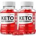 (2 Pack) Nano Slimx Keto ACV Gummies Nanoslim x Keto ACV Gumimes Nano Slim X ACV Gummies Nano Slim X Gumimes (120 Gummies)