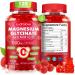 Magnesium Glycinate Gummies 600mg- Sugar Free Mg Potassium Supplement with Magnesium Glycinate, Vitamin D, B6 and CoQ10 for Calm Support & Sleep for Adults, 60 Days Supply ((Pack of 2), Raspberry) Raspberry 120 Count (Pack
