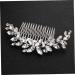 Ipetboom 1pc Bridal Comb Hair Claw Clips for Women Bat Hair Bow Hair Clip for Women Faux Buns Hairpins Hair for Crystal Hair Small Soap Tiara Banquet Alloy Rhinestones Accessories - Buy Online on GoSupps.com