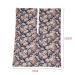 Oikabio Car Seat Cover Nursing Scarf Canopy - Dark Blue Flowers for Boys & Girls | Perfect for Breastfeeding & Travel - Buy Online on GoSupps.com