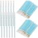 Disposable Lip Brush 50 Pieces Make Up Lipstick Brush Lip Applicator Crystal Lip Gloss Brush Makeup Brush Makeup Tool