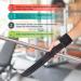 Zenlete Profi 2in1 Train Aid Wrist Bandages - Optimal Lifting Straps for Bodybuilding Weightlifting & Strength Training - Fitness Gear for Men & Women - Black - Buy Online on GoSupps.com
