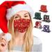 50Pcs Disposable Face Masks for Women with Elastic Ear Loop 3 Ply Breathability Comfort Colors Floral Halloween Mask (F-008) - Buy Online on GoSupps.com