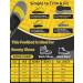 High Arch Support Work Insoles for Heavy Duty Comfort | Foot Pain Relief for Plantar Fasciitis | Anti-Fatigue Inserts for Men & Women - Perfect for 200+ lbs | Size L (Men's 9.5-10.5 Women's 10.5-11.5 - Buy Online on GoSupps.com
