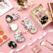 Blulu Flower Compact Mirror for Purse - Retro Floral Makeup Mirror for Girls and Women - Buy Online on GoSupps.com