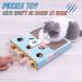 Cat Enrichment Toy: Whack-a-Mole + Scratching Pad + Cardboard Box for Interactive Fun and Boredom Relief - Buy Online on GoSupps.com