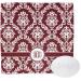 YouCustomizeIt Personalized Maroon & White Washcloth