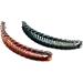 Black and Brown Banana Hair Large Twist Clip Comb Ladies Hair Fish Grip Slide - Buy Online on GoSupps.com