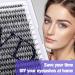 300PCS CC Curl 30D 0.07mm Cluster Lashes Extension | 8-16mm Mixed Individual Eyelash Clusters | DIY Eyelash Extensions at Home - Buy Online on GoSupps.com