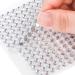OUTUXED 1725pcs Clear Rhinestones Stickers - Self Adhesive Bling Gems Jewels for Hair, Face, Nails, and DIY Crafts - Assorted Sizes - Buy Online on GoSupps.com