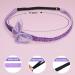 FROG SAC Set of 4 Butterfly Headbands for Girls - Non-Slip Glitter Headband Pack - Adjustable Thin Fashion Hairbands in Pink Gold Blue Purple - Cute Hair Accessories for Kids - Buy Online on GoSupps.com