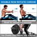 Yes4All Seated Row Double D Handle Cable Attachment  Double D Grip / Double Row Handle for Cable Attachment (Chrome) A. Double Row Chrome - Buy Online on GoSupps.com