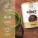 Buy SOLGAR Grass Fed Whey to Go Chocolate 2.3 lb - Non-GMO Gluten Free rBGH Free Protein Powder - 36 Servings - International Shipping Available - Buy Online on GoSupps.com