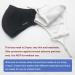 Euroca Reusable Face Masks with Filter Made from Mesh Fabric Breathable Washable with Nose Clips Adjustable Ear Loop for Men Women Teens (Woman Black) - Buy Online on GoSupps.com