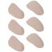 Healifty 3 Pairs Half Size Pad Metatarsal Cushion Pad Adjustable Shoe Filler Forefoot Pads Metatarsal Pad Sleeve High Heel Toe Pad Heels for Men Insole Non-Slip Shoes Sponge High Heels Man Skin Colour