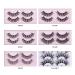 Shop 17 Pairs Faux Mink Cat Eye False Eyelashes - Fluffy Dramatic and Natural Russian Volume Styles - Buy Online on GoSupps.com
