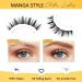 Shop Lankiz Manga Cluster Eyelashes - 40PC Individual DIY Eyelash Extensions | Natural Fake Lashes - Buy Online on GoSupps.com