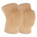 Sibba Compression Elbow Pads Arm Brace Support Fitness Arm Knee Protector Volleyball Basketball Breathable Elbow Wraps for Kids Men and Women (Nude)