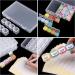 Quefe 168 Slots Diamond Painting Storage Containers - 6pcs 28 Grids Clear Boxes for Bead Organizers and Diamond Art Embroidery - Includes Label Stickers - Buy Online on GoSupps.com