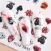Stardo Halloween Nail Art Stickers - 12pcs Skull, Bone, Rose Anime Water Decals for Manicure Design - Buy Online on GoSupps.com