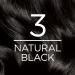 L'Oreal Paris Excellence Creme Hair Color 3 Natural Black - Gray Coverage for All Hair Types - Pack of 1 - Buy Online on GoSupps.com