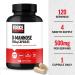Buy FORCE FACTOR D Mannose 500mg - Premium Urinary Tract Health Supplement for Men & Women Vegan Non-GMO - 120 Capsules - Buy Online on GoSupps.com