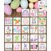 24Pcs 3x3 Inch Small Easter Stencils for Painting on Wood,Include Carrot/Egg/Peeps/Bunny Stencils for DIY Crafts Ornaments