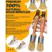 2PC Professional Chalk & Wax Paint Brush Set for Furniture & Home Decor - Oval & Round Brushes for DIY Crafts - Natural Bristles - Buy Online on GoSupps.com