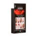 KISS Halloween Fake Nails - Glow-In-The-Dark 'Wicked' Design with Pink Gel Glue Mini File & Stick - 28 False Nails for Perfect Manicure - Buy Online on GoSupps.com
