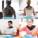 Reusable Neck & Shoulder Ice Pack - Hot & Cold Therapy Wrap for Injuries, Swelling, Bruises - Flexible Cold Compress for Muscle Pain Relief- Black - Buy Online on GoSupps.com