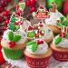 ET-Christmas Cupcake Toppers 36P - Buy Online on GoSupps.com
