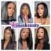 Shesbeauty 10 Inch Bob Wig Human Hair 13x4 Frontal Lace Wig for Women - 180% Density Bob Lace Front Wigs with Baby Hair - Pre Plucked Natural Black Color - Buy Online on GoSupps.com