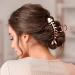 4PCS Large Metal Fishbone Hair Claw Clips - Gold Geometry Hair Clamps for Women - Buy Online on GoSupps.com