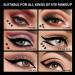 Eyeliner Stamp - Winged Eyeliner Stamp for All Eye Shapes  Easy Cat Eye Stencil Makeup Tool  SmudgeProof & Waterproof Liquid Eye liner Pen  Winged Stamp (10MM  Black) 03:Winged - Buy Online on GoSupps.com
