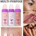Glitter Highlighter Stick Patting Powder for Three-Dimensional Face Makeup - White - Buy Online on GoSupps.com