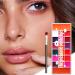 Gloss L vres Color - Palette Maquillage 20 Fards Paupi res | Fard Paupi res Velout Mat Nuanc R sistant Aux Traces - Blush Imperm able Pour v nements Mariage Et Sc ne - Buy Online on GoSupps.com